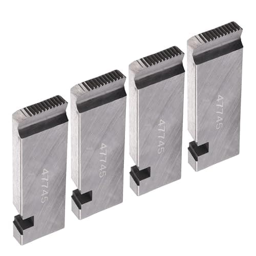 Image of Universal 47745 Threading Machine Dies for Ridgid Right-Handed Alloy Npt Pipe Dies Nominal Pipe Size of 1/2-Inch To 3/4-Inches 4- Pack