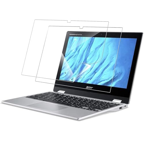 Image of KZIOACSH 2 Pack Screen Protector for Acer Chromebook 311 CBOA311-1H Laptop 11.6 Inch, Ultra-thin HD Clear Anti-Scratch Touch Sensitive Waterproof Self-Healing Soft TPU Screen Guard Film