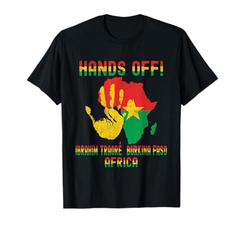Image of Africa Resistance Thomas Sankara Burkina Faso Ibrahim Traore T-Shirt