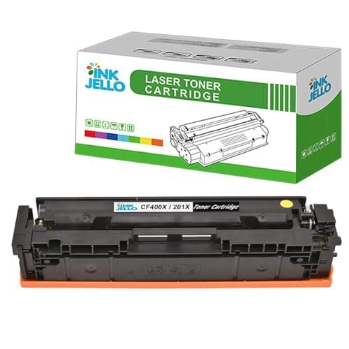 Image of InkJello Compatible Toner Cartridge Replacement for HP Colour LaserJet Pro M252dw M252n MFP M274n MFP M277dw MFP M277n CF400X (Black)