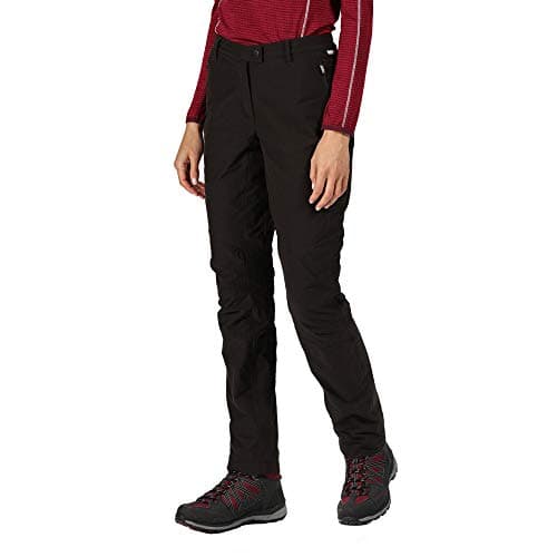 Image of Regatta Highton Women's Winter Trousers with UV Protection Stretch Ultra Stretch Black