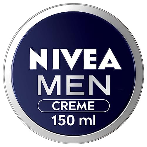 Image of NIVEA Men Creme Pack of 5 (5 x 150 ml), Intensive Everyday Face, Body and Hand Cream with Vitamin E, Moisturising Cream For The Whole Body