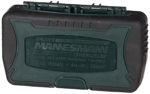 Image of Mannesmann Ratchet Bit Set (53 Pieces)