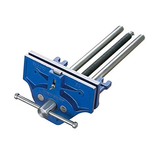 Image of Irwin Record 52.1/2pd Plain Screw Woodworking Vice 9in With Front Dog