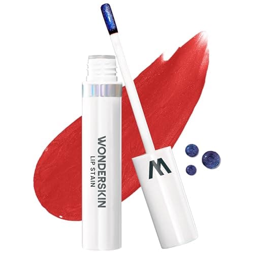 Image of Wonderskin Wonder Blading Lip Stain Peel Off Masque - Long Lasting, Waterproof and Transfer Proof Red Lip Tint, Matte Finish Peel Off Makeup (Hayley Masque)