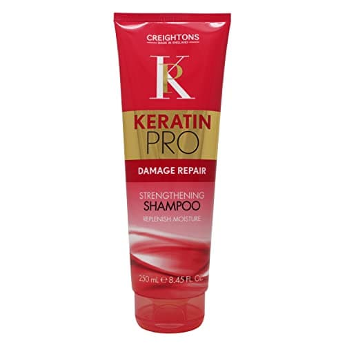 Image of Creightons Pro Keratin Strength & Repair Shampoo (250ml) - Helps boost keratin levels for silky smooth, more manageable hair. For dry, damaged, natural or colour treated hair