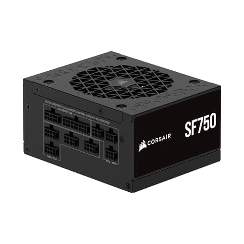 Image of CORSAIR SF750 (2024) Fully Modular SFX Low Noise 80 Plus Platinum Power Supply – ATX 3.1 Compliant – PCIe 5.1 Ready – Small Form Factor – SFX-to-ATX Bracket Included – Black