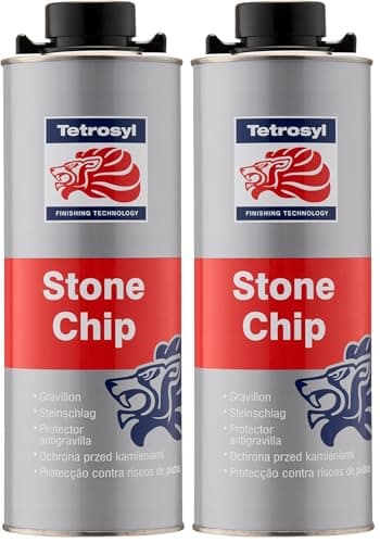 Image of Tetrosyl SCS010 Stonechip, Black 500ml (Pack of 2)