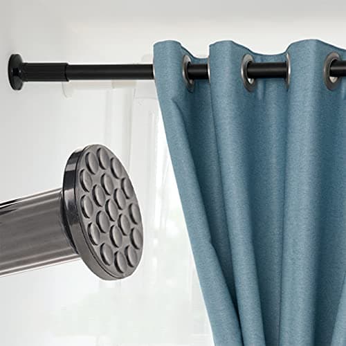 Image of 378cm-430cm Long Tension Curtain Rod, No Drilling Extendable Stainless Steel Curtain Pole for Windows and Bathroom,Telescopic Shower Curtain Rod, Room Divider