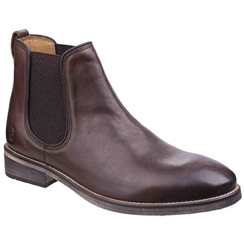 Image of Cotswold Corsham Chelsea Boot Male Dark Brown Size 8