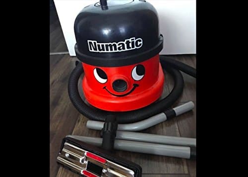Image of Numatic NRV200-22 Red Commercial Bagged Cylinder Vacuum Cleaner, Red