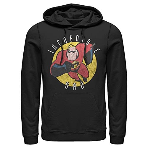 Image of The Incredibles Men's Incredible Dad Black Hoodie