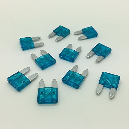 Image of 15A Car Auto Mini Blade Fuse 15 Amp ATM - Pack of 10