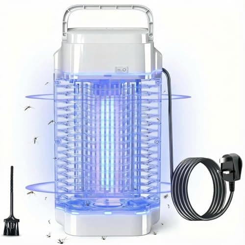 Image of Fly zapper,18W Flying Insect Control Lamp, Electric Fly Killer, Bug Zapper for Indoor,Bedroom and Gardens