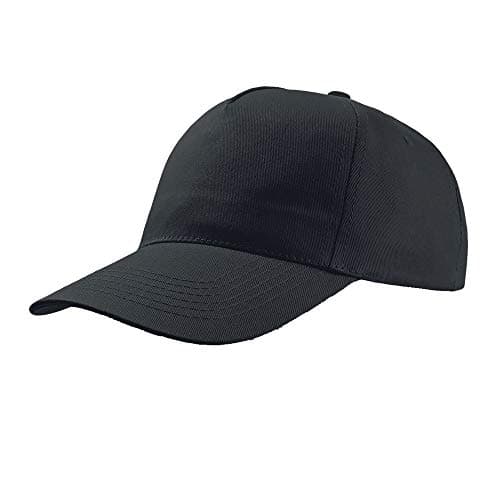 Image of Atlantis Start 5 Panel Cap (One Size) (Black)