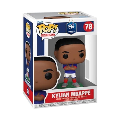 Image of Funko POP! Football: France - Kylian Mbappé - Collectable Vinyl Figure - Gift Idea - Official Merchandise - Toys For Kids & Adults - Model Figure for Collectors and Display