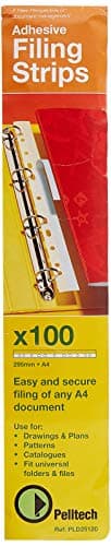 Image of Pelltech 295mm File Strips (Pack of 100)
