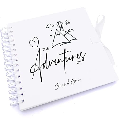 Image of Valentines Day Gift Our Adventures Love Scrapbook Photo Album