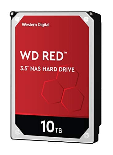Image of WD Red Plus 10TB NAS Hard Disk Drive - 5400 RPM Class SATA 6Gb/s, CMR, 256MB Cache, 3.5 Inch