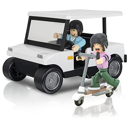 Image of Roblox ROG0239 Celebrity Collection-Feature Vehicle-Brookhaven: Golf Cart, multicolor