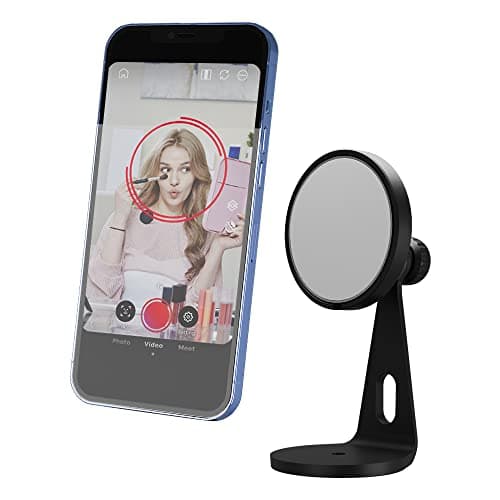 Image of Pivo Magnetic Mount Lightweight Adjustable 360° Vertical and Horizontal Smartphone Aluminum Holder Stand Compatible with MagSafe Pod Devices