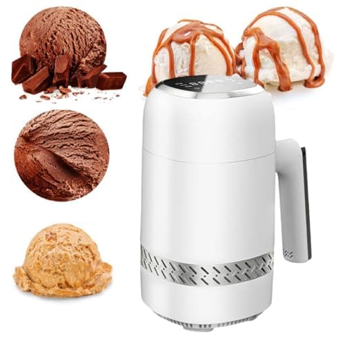 Image of Ice-Cream-Maker-Attachment for Kitchen Aid, 300ml Icecream Bowl Compatible, Ice Cream & Sorbet Gelato Maker, Not Pre Freezing