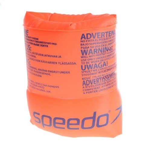 Image of Speedo Armbands Orange/Blue 2-12 Years