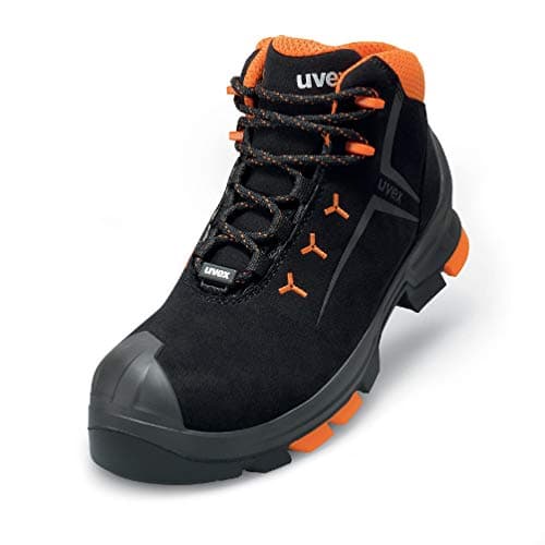 Image of Uvex 2 Work Boots - Safety Shoes S3 - Width 12 - Size 8 Black