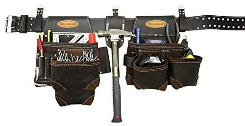 Image of McGuire-Nicholas Tool & Fastener Rig | Durable Oil Tanned Leather Construction | Large Capacity for Hand Tools