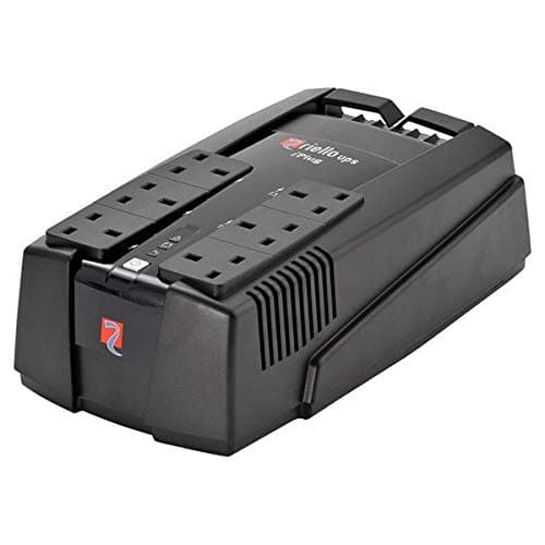 Image of Riello UPS iPlug (IPG) Uninterruptible Power Supply - 600-800VA - 6x 13A UK Sockets, 2x IEC Sockets - Battery Backup For PCs, Games Consoles And Home Office (600VA)