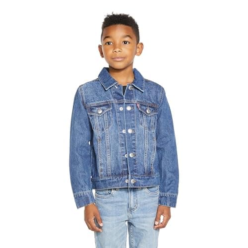 Image of Levi's Boys Lvb Trucker Jacket 8e2058 Denim Vest, Bristol, 2 Years UK