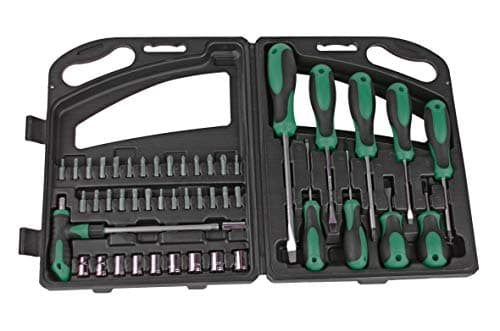 Image of Brüder Mannesmann Screwdriver Bit and Socket Set 47 Pieces | M11247
