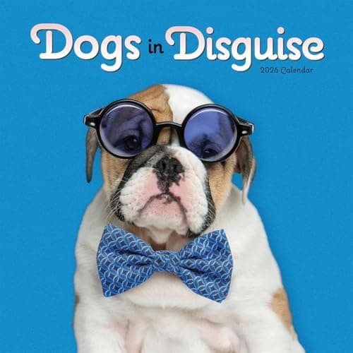 Image of Dogs in Disguise Calendar 2026