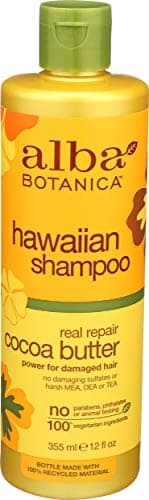 Image of Alba Botanica Natural Hawaiian Shampoo (Real Repair Cocoa Butter) 355 ml