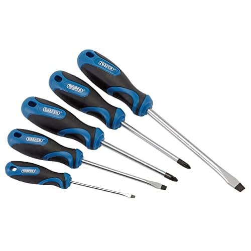 Image of Draper 32610 Soft Grip Screwdriver Set (5 piece)