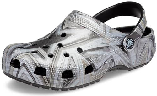 Image of Crocs Unisex Classic Sandal, Black 01, 9 UK Men 10 UK Women