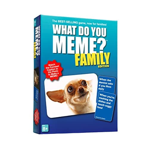 Image of WHAT DO YOU MEME? Family Edition - The Hilarious Family Party Card Game For Meme Lovers
