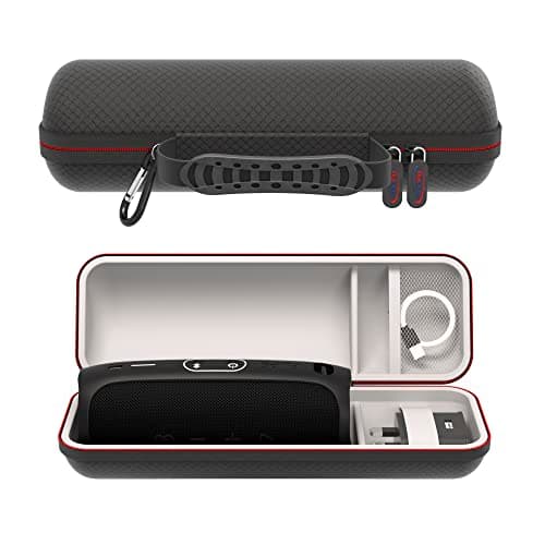 Image of Digicharge Carry Case Compatible For JBL Charge 6 5 4 3 Pulse 4 3 Link 20 & Sony SRS-XB30 Ultimate Ears MEGABOOM 3 Portable Wireless Bluetooth Speaker Protective Hard Shell Case Cover Bag