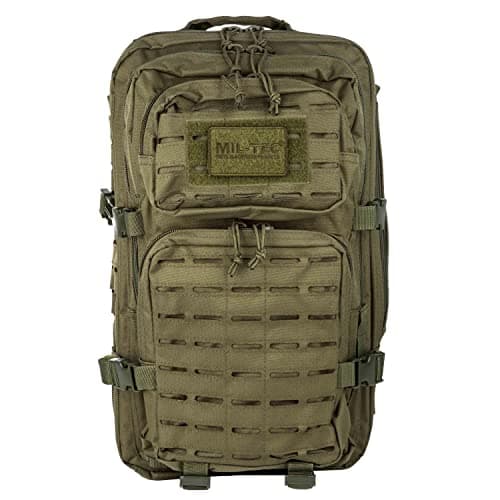 Image of Mil-Tec Backpack US Assault 20 L Laser Cut Green Oliv
