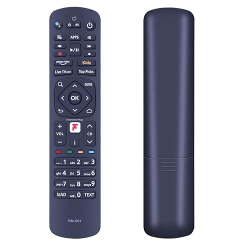 Image of GOUYESHO RM-C01 Voice Remote Control Replacement fit for HUMAX Aura Android TV 4K Freeview Play Recorder 1TB / 2TB FVP-4KGTR /GB/1TB FVP-4KGTR/GB/2TB FVP-4KGTR