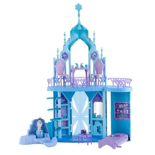 Image of Mattel Disney Frozen JGG41 Elsa's Big Joke Figure, Includes Olaf Figure and Accessories (Doll Sold Separately), Pretend Doll, House, Pretend Play, Playset, Ages 3 and Up, Blue