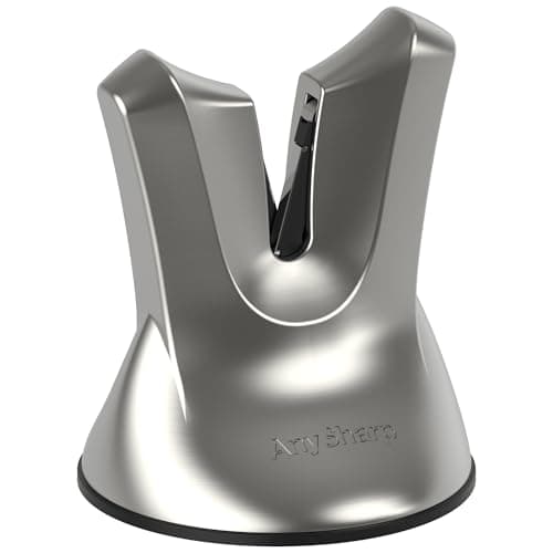 Image of AnySharp XBlade Professional Knife Sharpener with PowerGrip, Silver