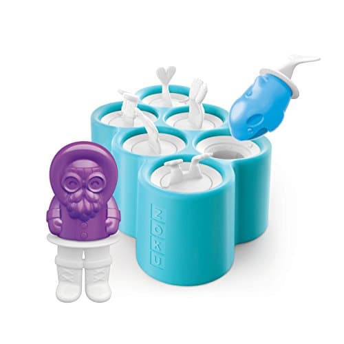 Image of Zoku Polar Pops - Set of 6 Slow Pop Ice Lolly Moulds with drip Guards