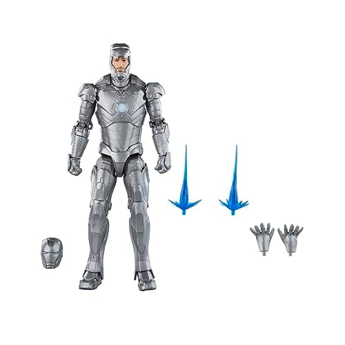 Image of Hasbro Marvel Legends Series Iron Man Mark II, Iron Man Collectible 6 Inch Action Figures, Legends Action Figures