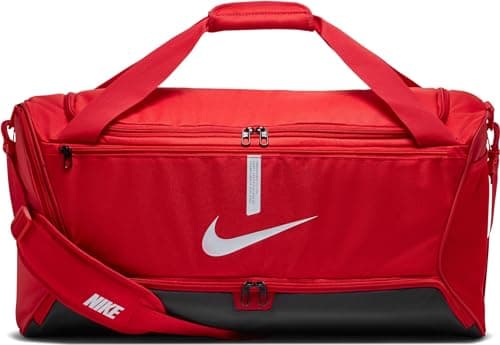 Image of NIKE Unisex's Academy Team-Sp21 Sports Bag, University Red/Black/White, One Size