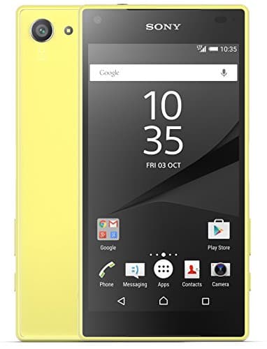 Image of Sony Xperia Z5 Compact 32GB 4G Yellow - smartphones (Single SIM, Android, NanoSIM, EDGE, GSM, GPRS, HSDPA, HSUPA, LTE)