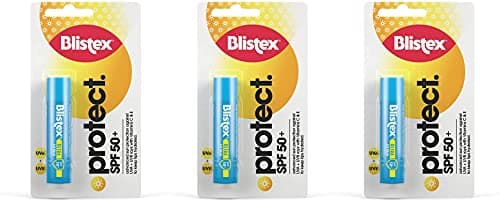 Image of Blistex Ultra Lip Balm with SPF 50 Plus Lip Protection from UVA and UVB Rays, 4.25 g (3 Pack)
