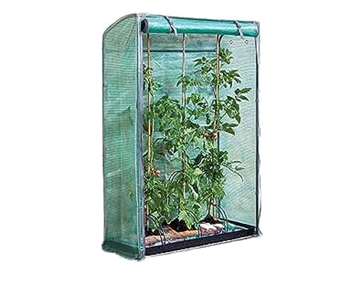 Image of Tomato GroZone Max - Double Sided Garden Shelter Growing Growbag Structure Greenhouse Polytunnel