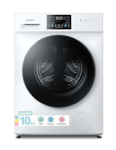 Image of COMFEE' Freestanding Washer Dryer 2 in 1,10KG/7KG Load,60cm,Steam Care,BLDC Motor,Auto Dry,Woolmark,Touch Panel,White-CFP03ED100W-UK