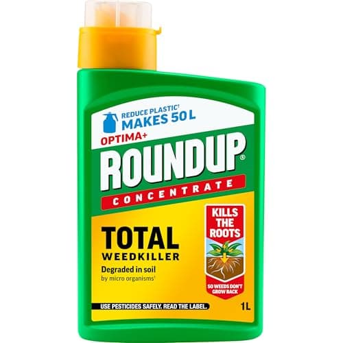 Image of Roundup Optima+ Total Weedkiller, Concentrate, 1 Litre